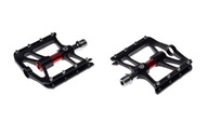 Pedál na bicykel hliníková platforma čierna CNC 2 ks Pedál na bicykel hliníková platforma čierna CNC 2 ks