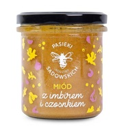 Med so zázvorom a cesnakom 430g od Apiary Sadowskich Med so zázvorom a cesnakom 430g od Apiary Sadowskich