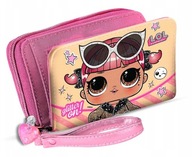 Prémiová rozprávková detská peňaženka L.O.L LOL Glitter 3D!! 00580