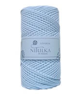 Bavlnená pletená šnúrka bez jadra, 2mm, 300m - BIELA Bavlnená pletená šnúrka bez jadra, 2mm, 300m - BIELA