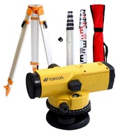 Optická vodováha TOPCON AT-B4A + statív + palica Optická vodováha TOPCON AT-B4A + statív + palica