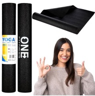 Podložka na cvičenie One Fitness 173,5 cm x 61 cm čierna Podložka na cvičenie One Fitness 173,5 cm x 61 cm čierna
