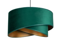 Závesná lampa luster strop fľaša zelená