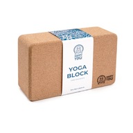 Korkový blok Yoga Cube Happy Yogi XL