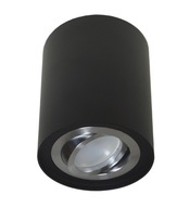 Prisadené stropné svietidlo pre LED GU10, čierne Prisadené stropné svietidlo pre LED GU10, čierne