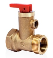 Poistný ventil s 3/4" spätným ventilom pre ohrievače AFRISO AF8 Poistný ventil s 3/4" spätným ventilom pre ohrievače AFRISO AF8