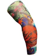 TATTOO RUKÁV TETOVANIE v šatke kvety lebka A5 TATTOO RUKÁV TETOVANIE v šatke kvety lebka A5