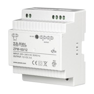 Spínaný zdroj 12V DC 60W 5A Zamel ZPM-60/12 Spínaný zdroj 12V DC 60W 5A Zamel ZPM-60/12