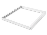 Hliníkový rám pre LED panely, biely strop