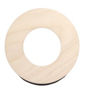 Kruh, kruh, preglejka 45 cm/6 mm s otvorom Kruh, kruh, preglejka 45 cm/6 mm s otvorom
