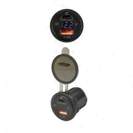 napájanie USB nabíjačka 2,4A + PD voltmeter 43042 napájanie USB nabíjačka 2,4A + PD voltmeter 43042
