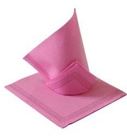 Papierový obrúsok ružový 38x38 cm 50 ks