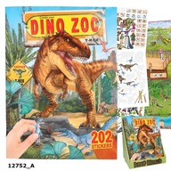 KREATÍVNA SÚPRAVA S NÁLEPKAMI DINO ZOO 12752A