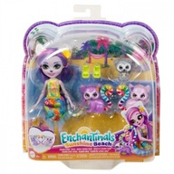 BÁBIKA ENCHANTIMALS+POSTAVKY ZVIERAT LEMURA FAMILY BÁBIKA ENCHANTIMALS+POSTAVKY ZVIERAT LEMURA FAMILY