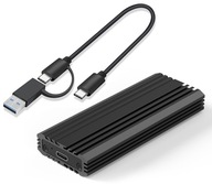 Adaptér krytu jednotky M.2 NVME NGFF SSD USB C 3.1 Adaptér krytu jednotky M.2 NVME NGFF SSD USB C 3.1