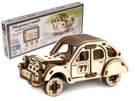 Drevený 3D puzzle model na skladanie auta Drevený 3D puzzle model na skladanie auta