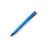 Kovové pero s vymeniteľnou modrou náplňou
