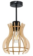 LAMP pevný stropný závesný luster Loft Wood LAMP pevný stropný závesný luster Loft Wood