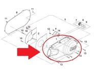 POUZDRO REMEŇA Bombardier DS 250cc OEM