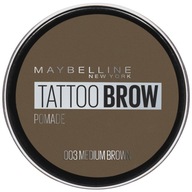 MAYBELLINE Tattoo Brow pomáda na obočie 03 Medium MAYBELLINE Tattoo Brow pomáda na obočie 03 Medium