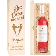 Box Bez teba nejdem - Box na víno Box Bez teba nejdem - Box na víno