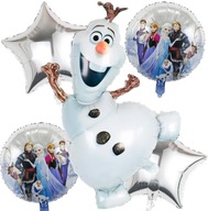 Fóliové balóny OLAF FROZEN Frozen ELZA ANNA narodeninová sada 5 ks. hélium Fóliové balóny OLAF FROZEN Frozen ELZA ANNA narodeninová sada 5 ks. hélium