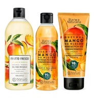 BARWA NATURAL SET MANGO ŠAMPÓN 300ml + KONDICIONÉR 200ml + GÉL 500ml BARWA NATURAL SET MANGO ŠAMPÓN 300ml + KONDICIONÉR 200ml + GÉL 500ml