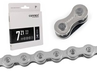 CONNEX 7Z1 reťaz na bicykel 1 5 6 7-rýchlostná 7,4 mm pozink. CONNEX 7Z1 reťaz na bicykel 1 5 6 7-rýchlostná 7,4 mm pozink.