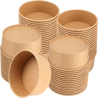 Eco-Bowls Kartónové misky KRAFT 1000ml 50 kusov