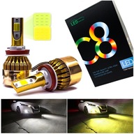 LED žiarovky HB4 Denné halogénové Biele Žlté DRL LED žiarovky HB4 Denné halogénové Biele Žlté DRL