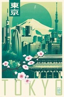 Tokio Japonsko - plagát Tokio Japonsko - plagát