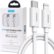 JOYROOM USB C KÁBEL - APPLE 27W PD 1,2M BIELY JOYROOM USB C KÁBEL - APPLE 27W PD 1,2M BIELY