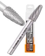 FRÉZA NA KOV, GUĽOVÝ KUŽEL 8x20MM, HRIADEĽ 6MM FRÉZA NA KOV, GUĽOVÝ KUŽEL 8x20MM, HRIADEĽ 6MM