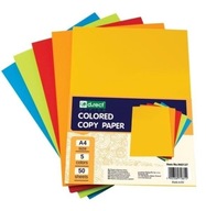 Farebný kopírovací papier A4, mix farieb D.RECT ​​​​