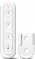 Diaľkové ovládanie 4 kanály 12 programov LR ZigBee séria TUYA Diaľkové ovládanie 4 kanály 12 programov LR ZigBee séria TUYA