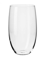 Sklenená váza, sud, sklo 14x6 cm