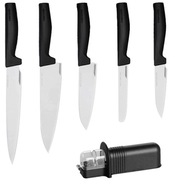 FISKARS SADA HARD EDGE 5 VOĽNÝCH NOŽOV + OSTREŠIE FISKARS SADA HARD EDGE 5 VOĽNÝCH NOŽOV + OSTREŠIE