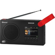 Digitálne rádio SENCOR SRD 7757B DAB + BT USB SD