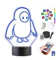 Stolná LED lampa PLEXIDO Fall Guys 16 farieb Stolná LED lampa PLEXIDO Fall Guys 16 farieb