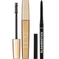 AVON KOZMETICKÝ SET LUXE MASCARA + ČIERNA ceruzka na oči + ZADARMO AVON KOZMETICKÝ SET LUXE MASCARA + ČIERNA ceruzka na oči + ZADARMO