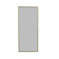Zrkadlo v zlatom hliníkovom ráme 100x50 Obývacia izba