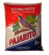 Yerba mate Pajarito 3kg MEGAPAKA taška z Paraguaja
