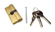 DVEROVÝ CYLINDER CYLINDER 25/25 MOSADZNÝ 3 KĽÚČ DVEROVÝ CYLINDER CYLINDER 25/25 MOSADZNÝ 3 KĽÚČ