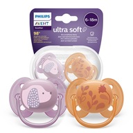 AVENT Ultra Soft Cumlík 6-18m kvet/pes SCF091/18 AVENT Ultra Soft Cumlík 6-18m kvet/pes SCF091/18