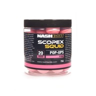 NASH POP-UP SCOPEX SQUID BALLS 20MM 75G RUŽOVÉ NASH POP-UP SCOPEX SQUID BALLS 20MM 75G RUŽOVÉ