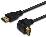 HDMI 2.0 uhlový kábel 90 stupňový uhol 1,5 m kábel HDMI 2.0 uhlový kábel 90 stupňový uhol 1,5 m kábel
