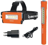 BERNER LED LAMP SET HLAVOVÁ LAMPA HLAVOVÁ LAMPA + LAMPA NABÍJAČKA BERNER LED LAMP SET HLAVOVÁ LAMPA HLAVOVÁ LAMPA + LAMPA NABÍJAČKA
