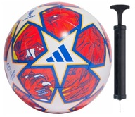 TRÉNINGOVÁ LOPTA ADIDAS CHAMPIONS LEAGUE BIELA A ČERVENÁ VEĽKOSŤ 4 PUMP TRÉNINGOVÁ LOPTA ADIDAS CHAMPIONS LEAGUE BIELA A ČERVENÁ VEĽKOSŤ 4 PUMP