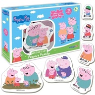 Peppa Pig Family sada magnetov Peppa Pig Family sada magnetov
