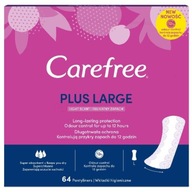 CAREFREE PLUS LARGE hygienické vložky 64 ks